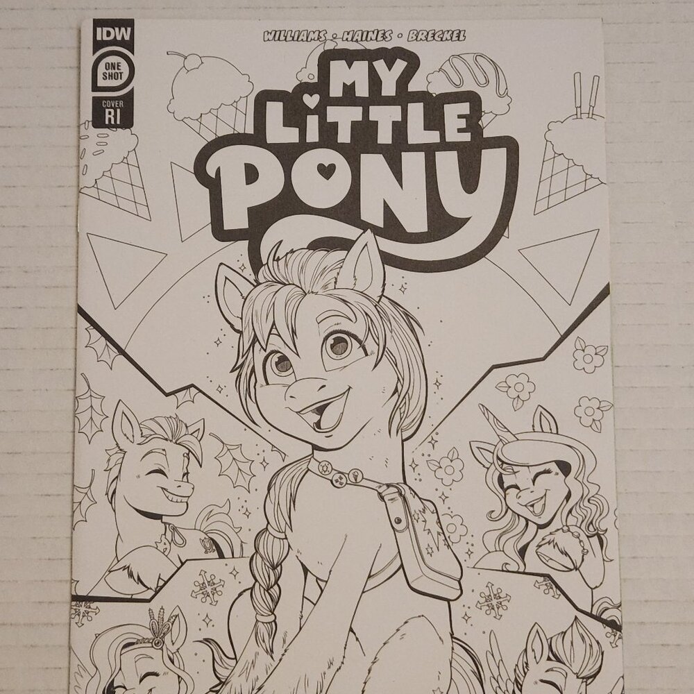 My Little Pony: Endless Summer #1RI (2023) IDW, Limit 1 for 10 Retailer, NEW